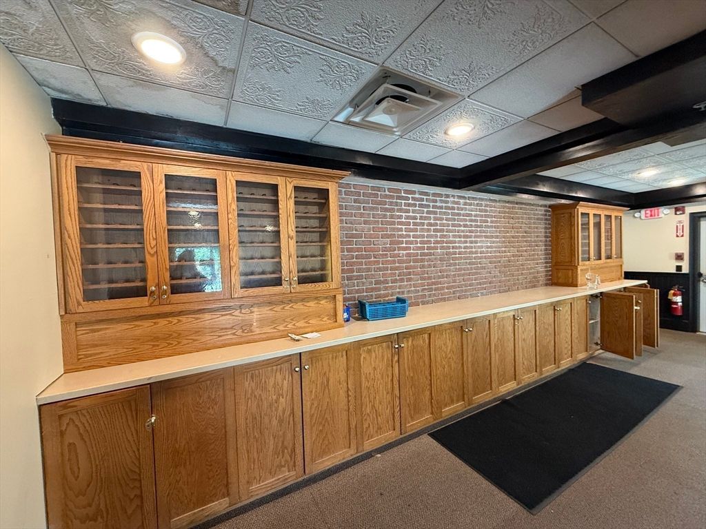 Interior, Recessed Lighting, Stone Walls