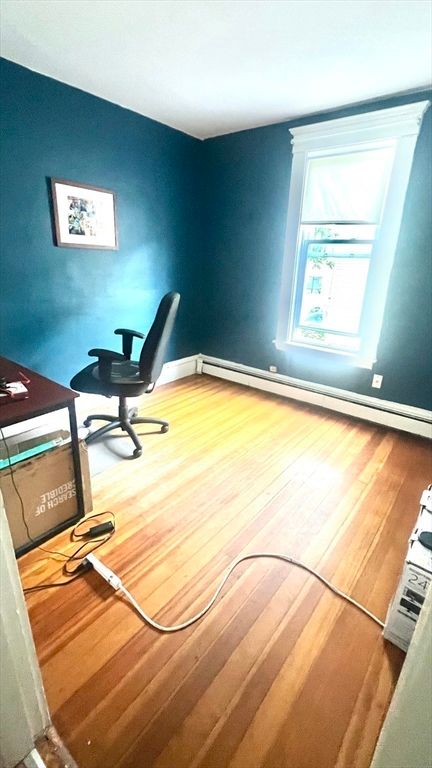 Home Office, Interior, Wood Texture Flooring