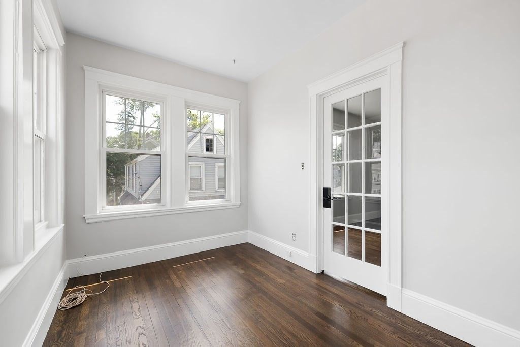 Empty room, Interior, Wood Texture Flooring