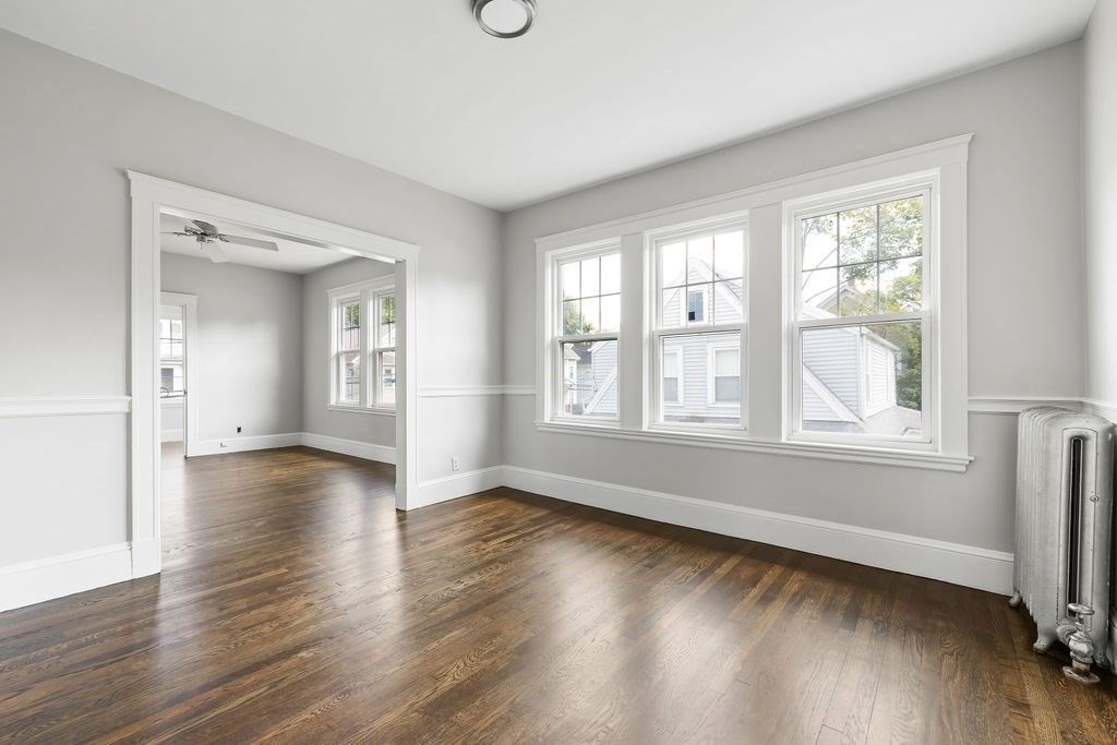 Empty room, Interior, Wood Texture Flooring