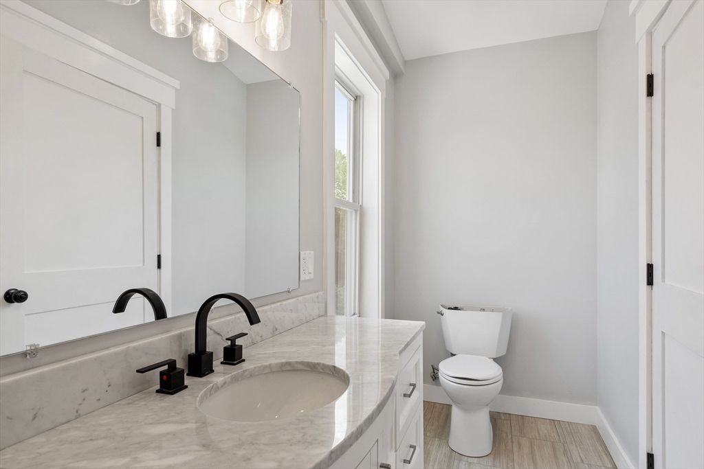 Bathroom, Dual Sink Vanities, Interior, Wood Texture Flooring