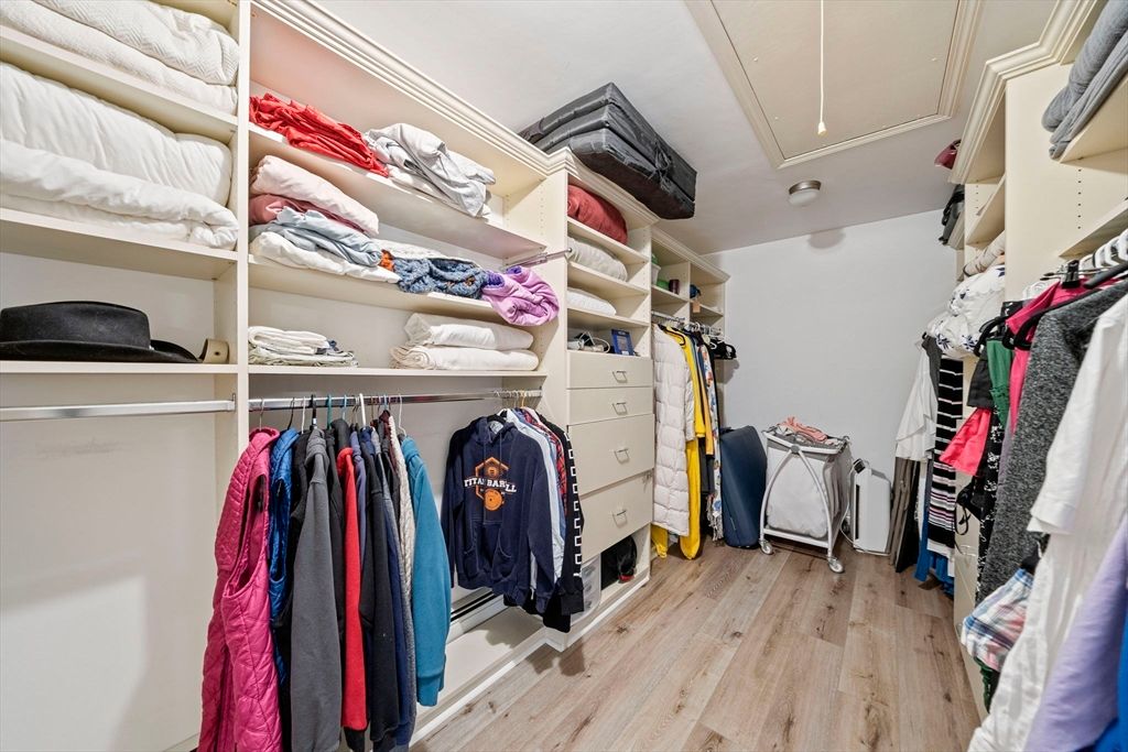 Interior, Walk-in Closets, Wood Texture Flooring
