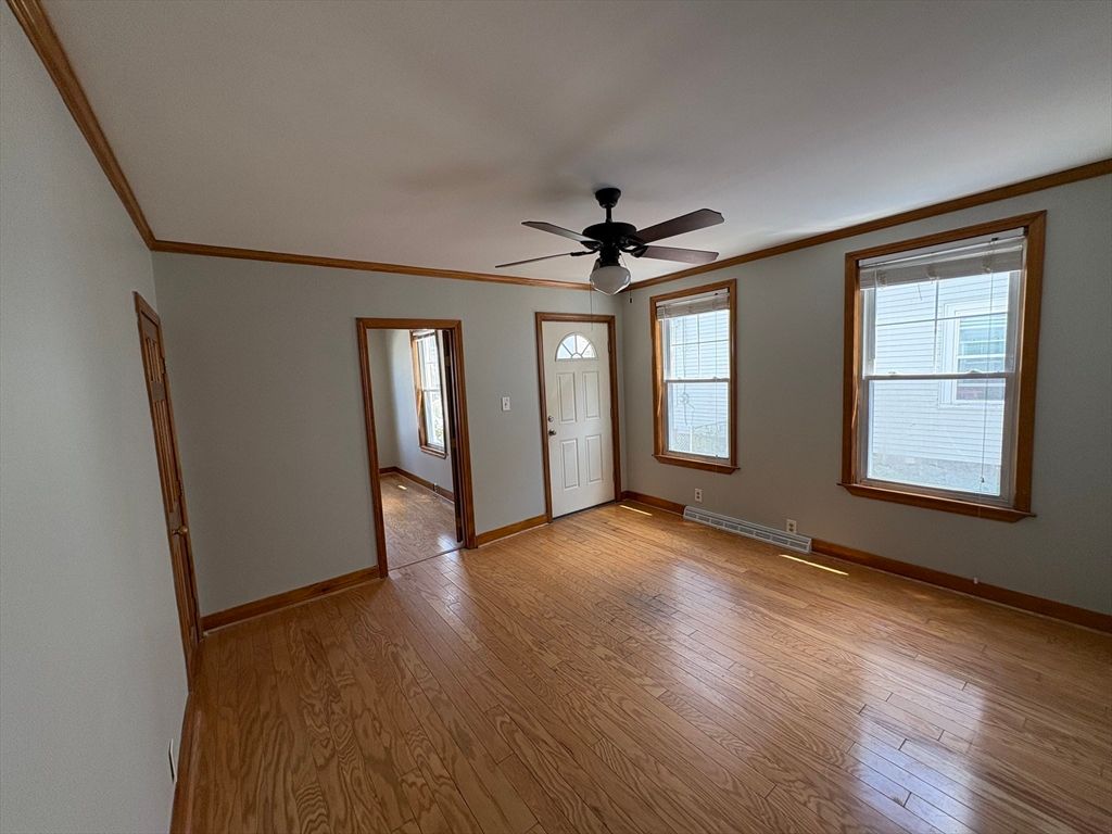 Empty room, Interior, Wood Texture Flooring