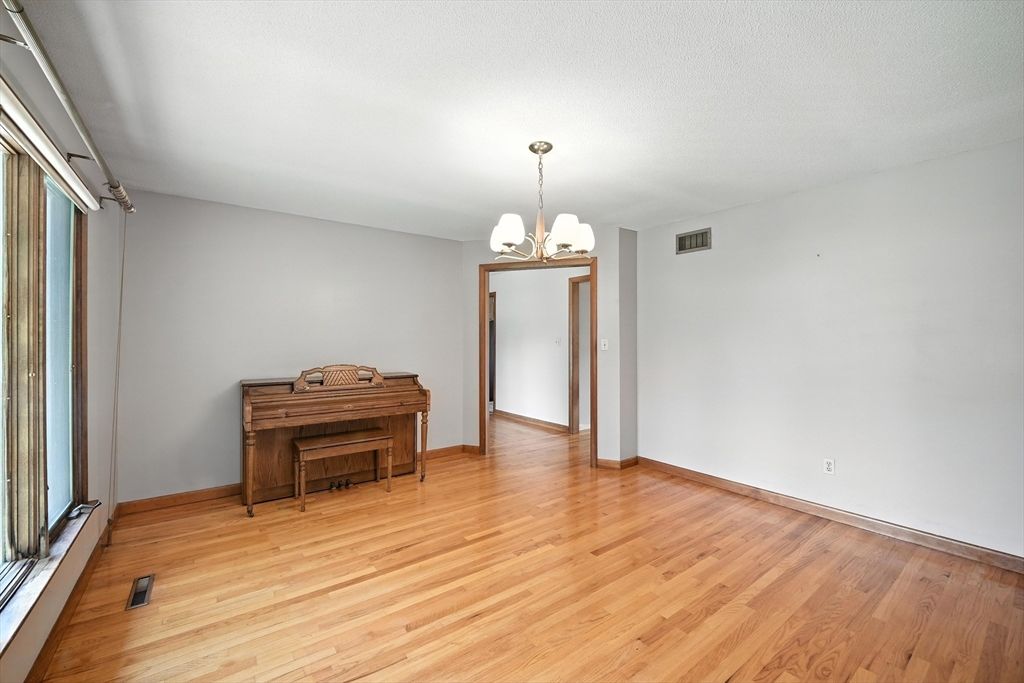 Interior, Pendant Lights, Piano, Wood Texture Flooring