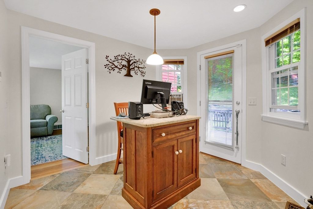 Home Office, Interior, Pendant Lights, Recessed Lighting