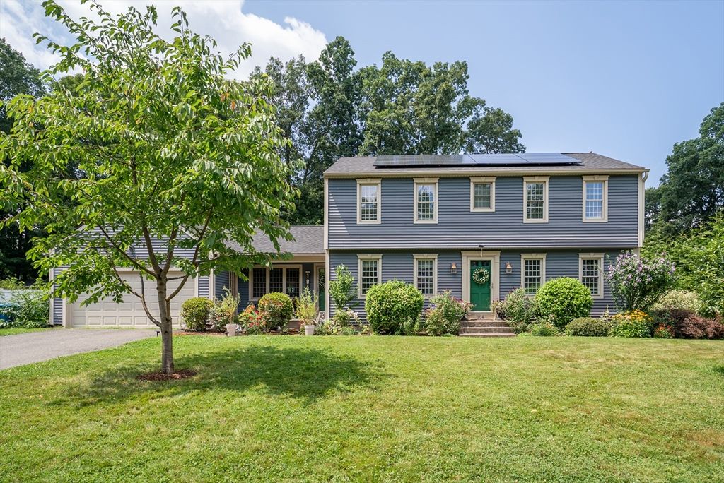 Attached, Backyard, Exterior, Facade, Solar Panels, Georgian
