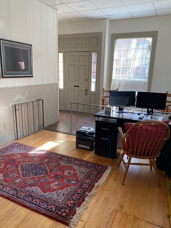 Home Office, Interior, Wood Texture Flooring