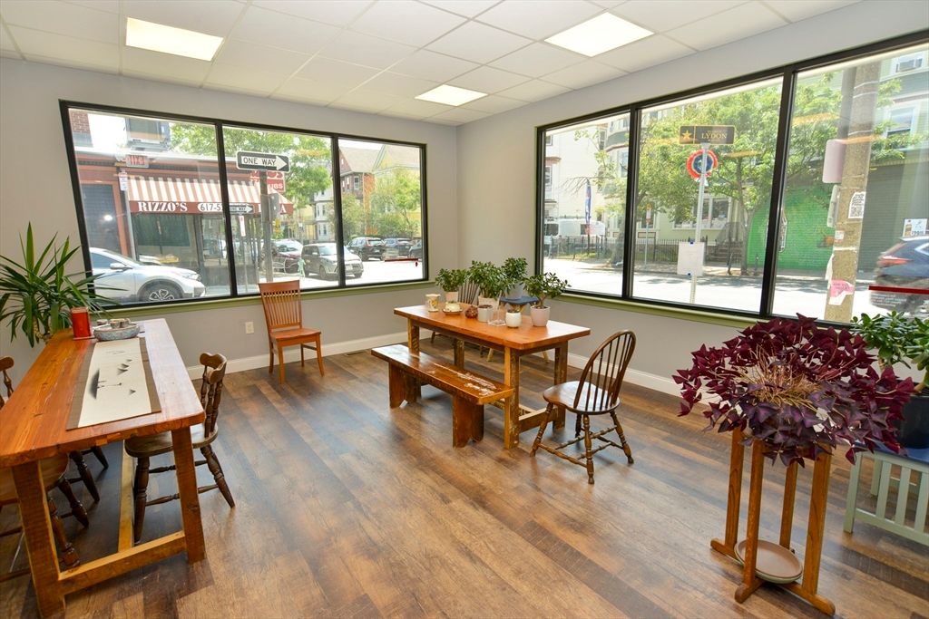Dining room, Interior, Wood Texture Flooring