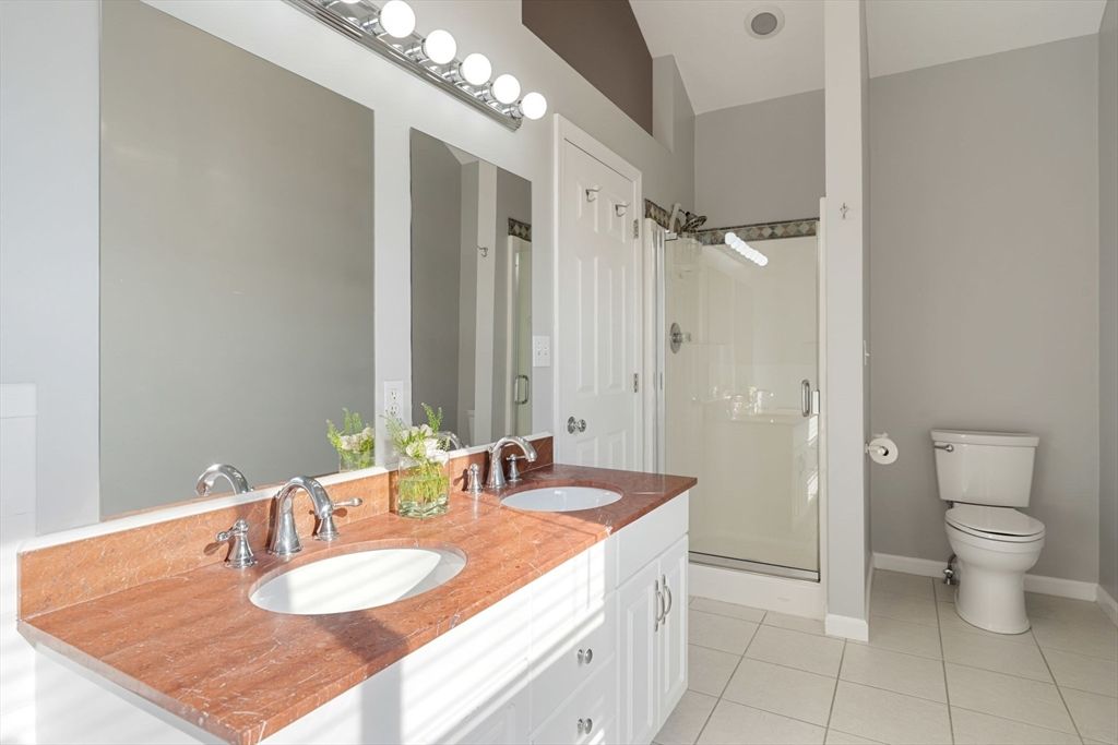 Bathroom, Dual Sink Vanities, Glass Shower, Interior