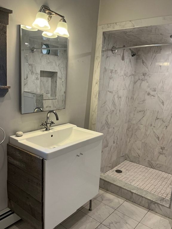 Bathroom, Interior, Marble Walls