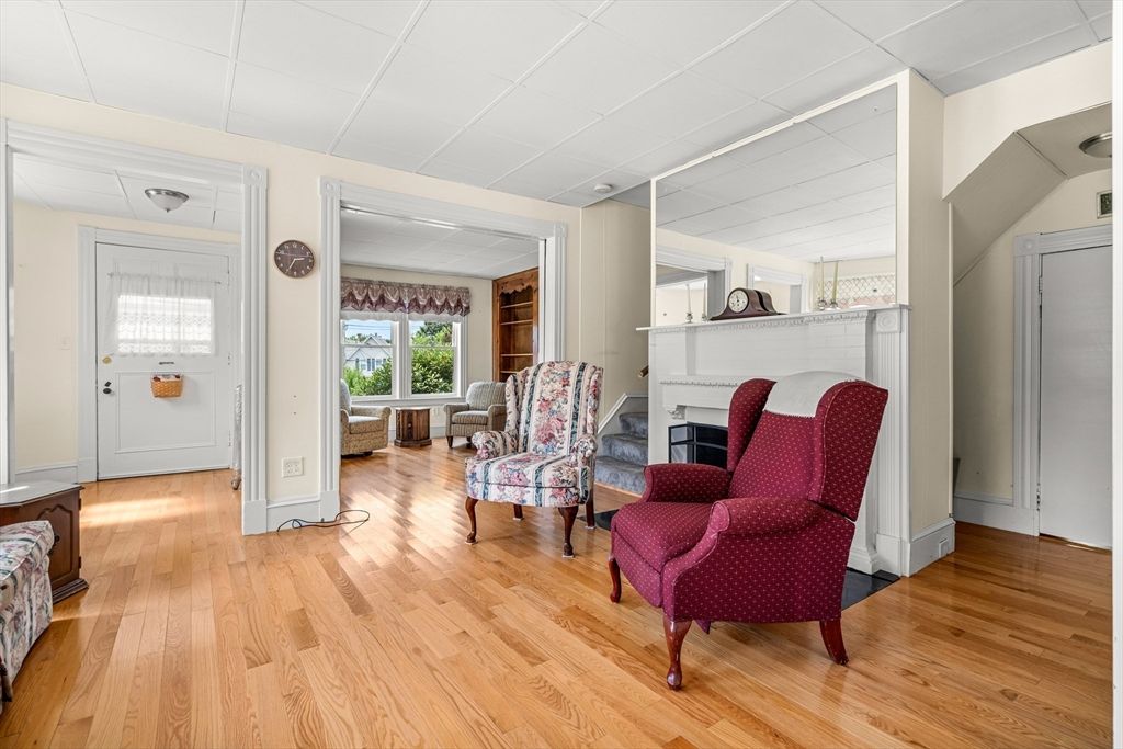 Fireplace, Interior, Living room, Wood Texture Flooring