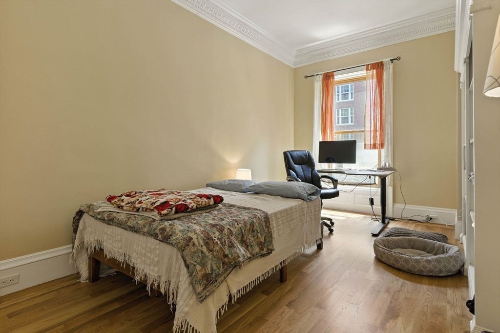 Bedroom, Home Office, Interior, Wood Texture Flooring