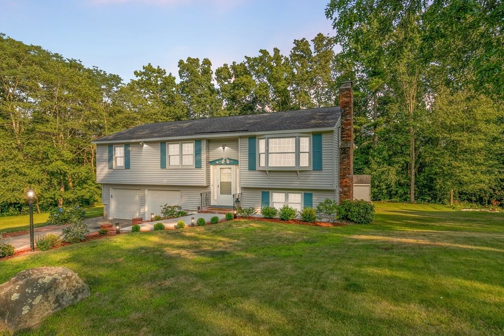 Attached, Backyard, Exterior, Facade, Raised Ranch