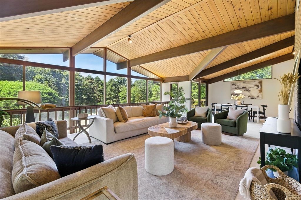 Interior, Living room, Wooden Beams, Wooden Ceilings
