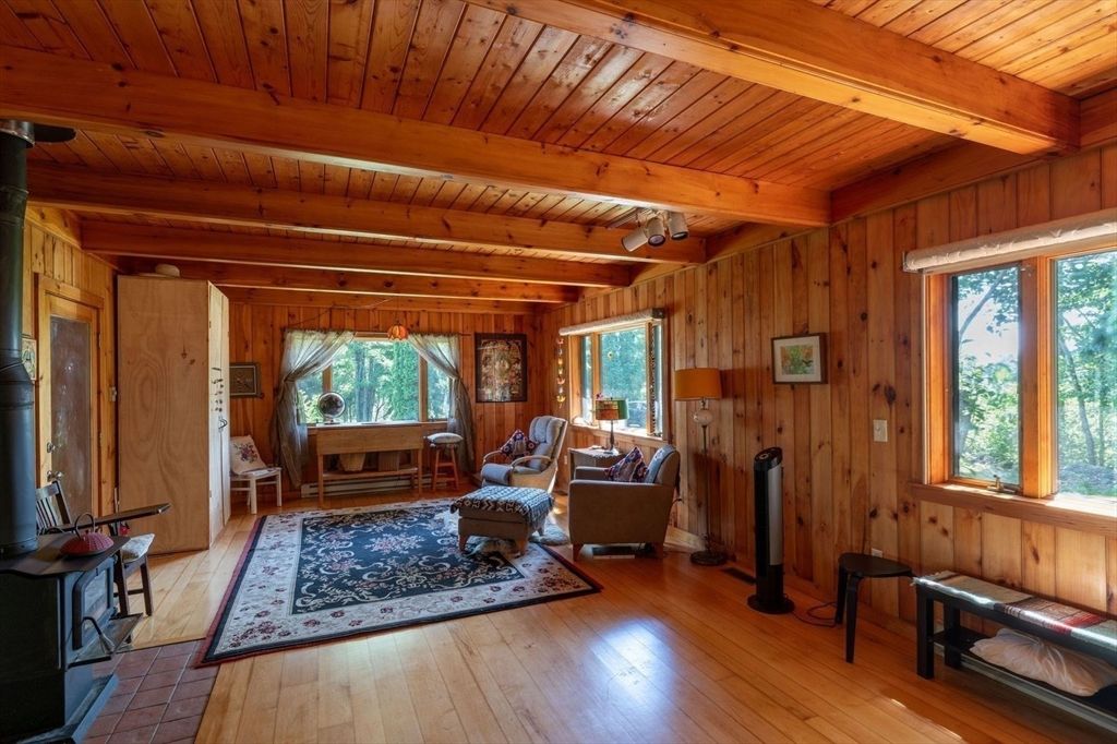 Interior, Living room, Wooden Beams, Wooden Ceilings, Wood Texture Flooring, Wooden Walls