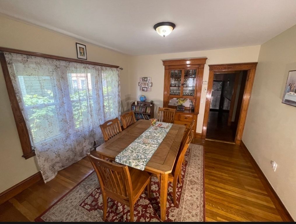 Dining room, Interior, Wood Texture Flooring