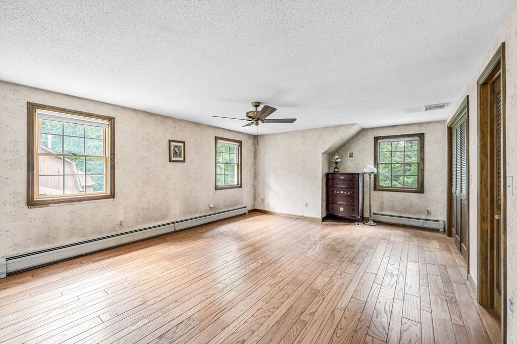 Empty room, Interior, Wood Texture Flooring