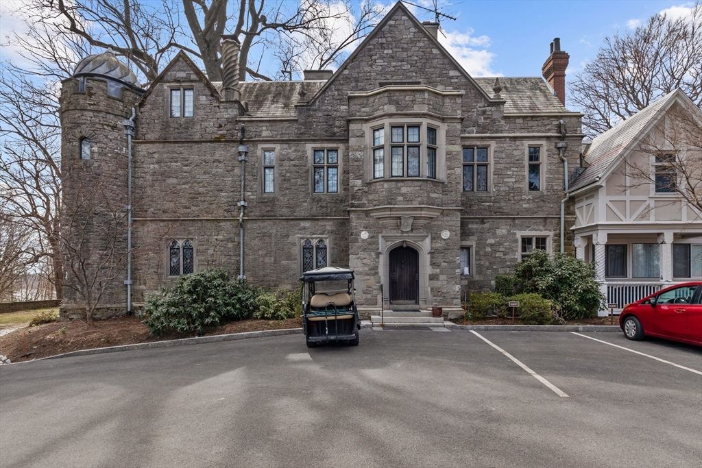 Exterior, Facade, Brick Facade, Tudor Revival