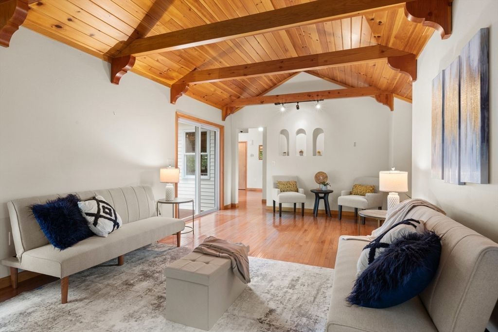Interior, Living room, Wooden Beams, Wooden Ceilings, Wood Texture Flooring