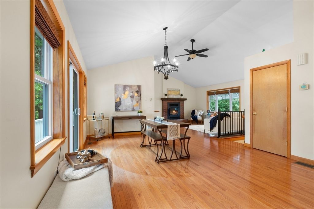 Chandelier, Fireplace, Interior, Living room, Wood Texture Flooring