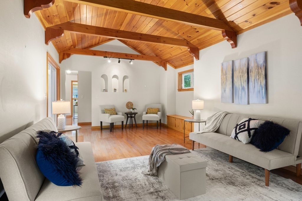 Interior, Living room, Wooden Beams, Wooden Ceilings, Wood Texture Flooring