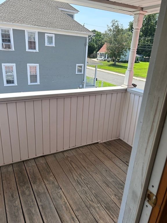 Exterior, Wood Texture Flooring