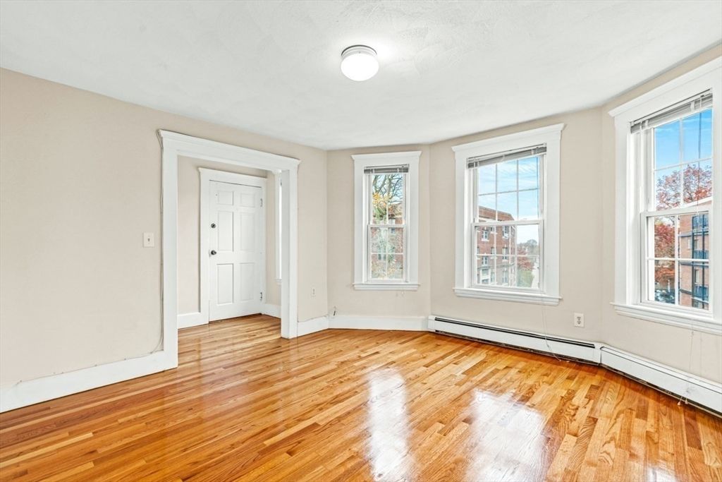 Empty room, Interior, Wood Texture Flooring