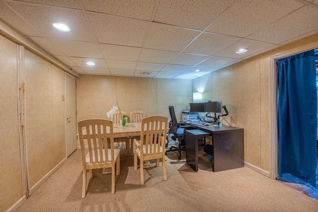 Home Office, Interior, Recessed Lighting