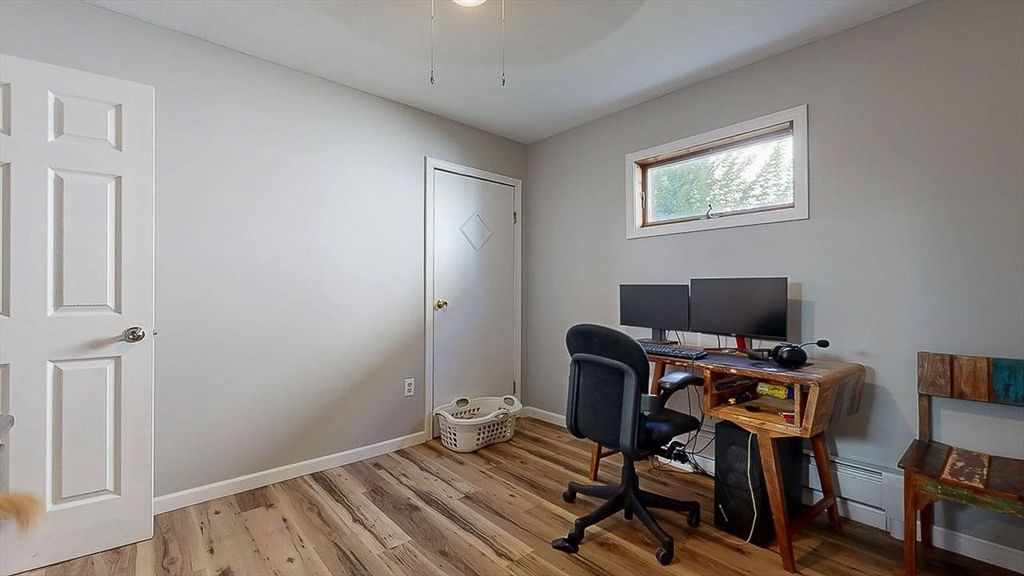 Home Office, Interior, Wood Texture Flooring
