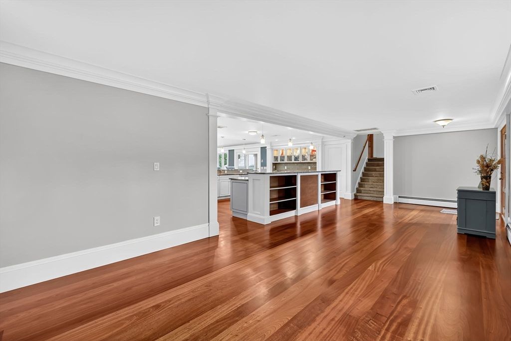 Empty room, Interior, Wood Texture Flooring