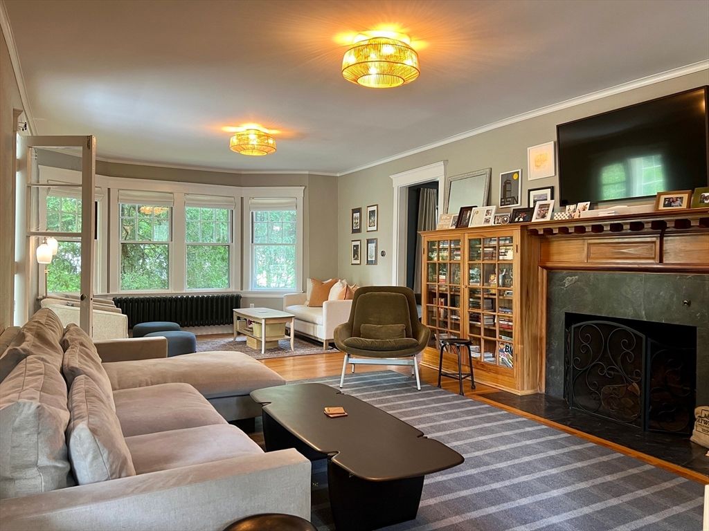 Fireplace, Interior, Living room, Wood Texture Flooring