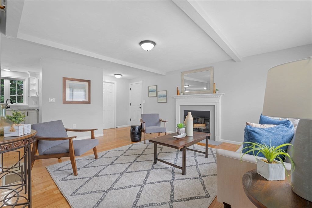 Fireplace, Interior, Living room, Wood Texture Flooring