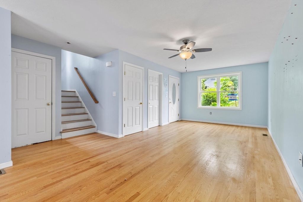 Empty room, Interior, Wood Texture Flooring