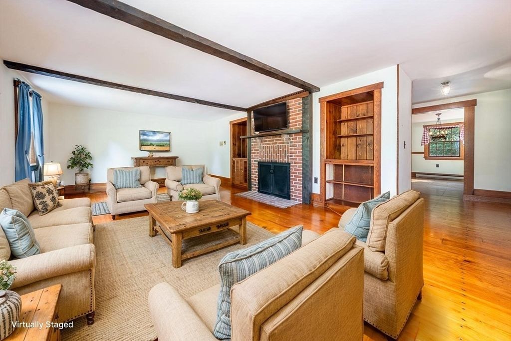 Fireplace, Interior, Living room, Wood Texture Flooring