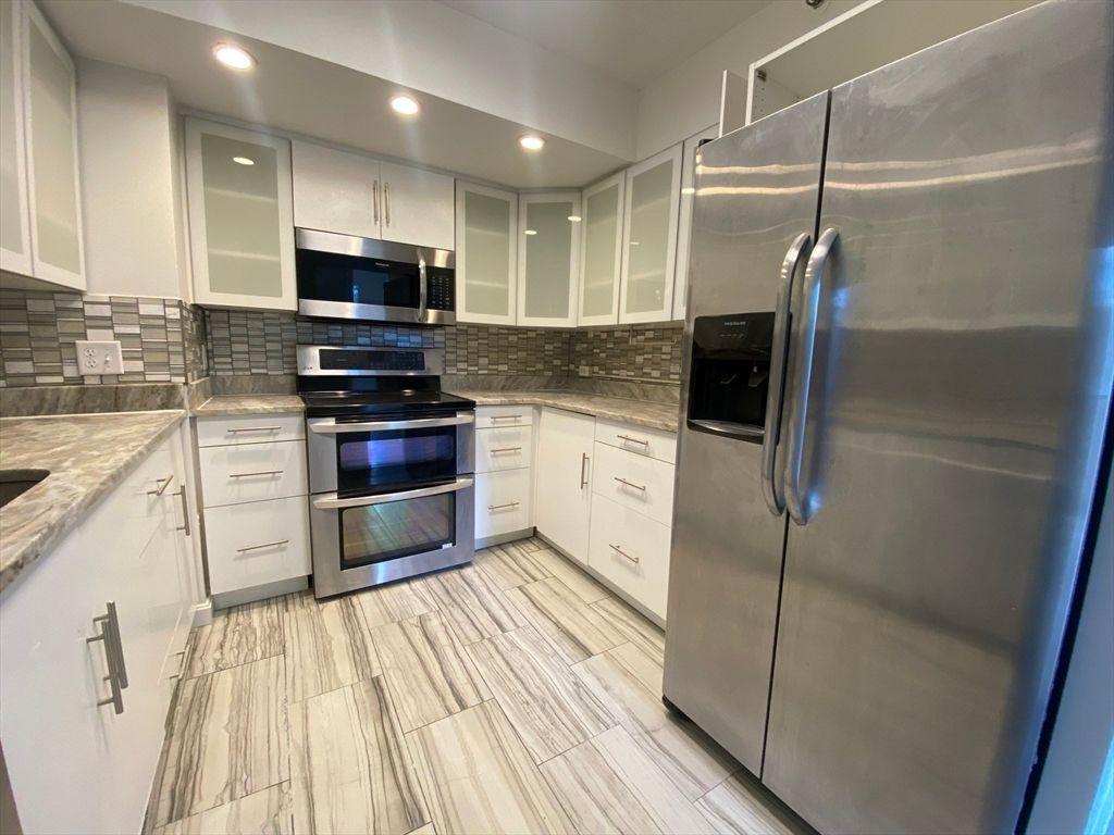 Interior, Kitchen, Recessed Lighting, Stainless Steel Appliances