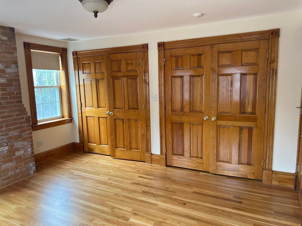 Empty room, Interior, Stone Walls, Wood Texture Flooring