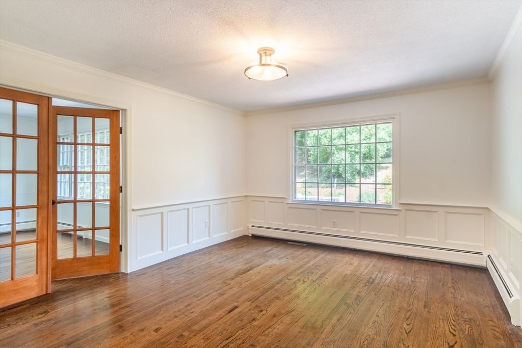 Empty room, Interior, Wood Texture Flooring