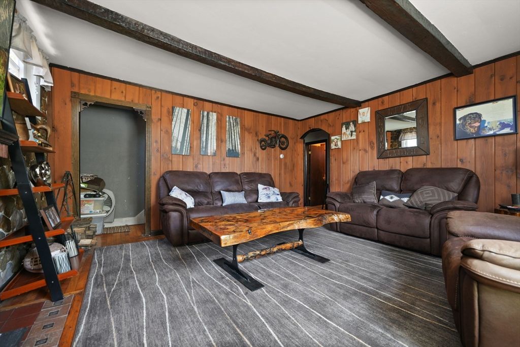 Interior, Living room, Wooden Beams, Wood Texture Flooring, Wooden Walls