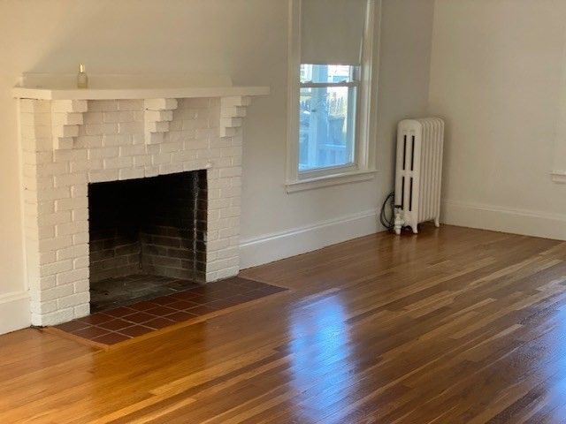 Fireplace, Interior, Wood Texture Flooring
