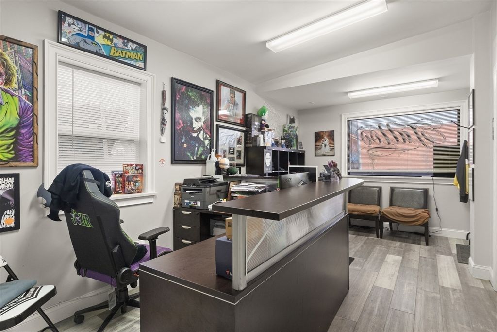 Home Office, Interior, Wood Texture Flooring