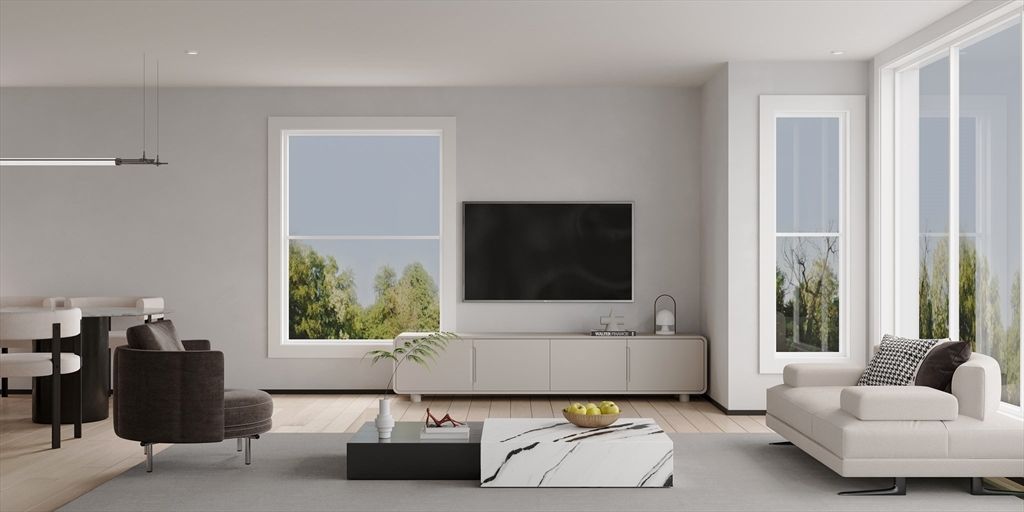Interior, Recessed Lighting, Wood Texture Flooring