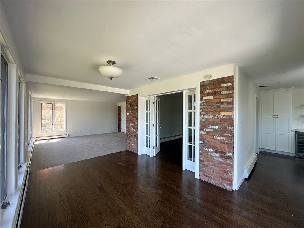 Empty room, Interior, Wood Texture Flooring