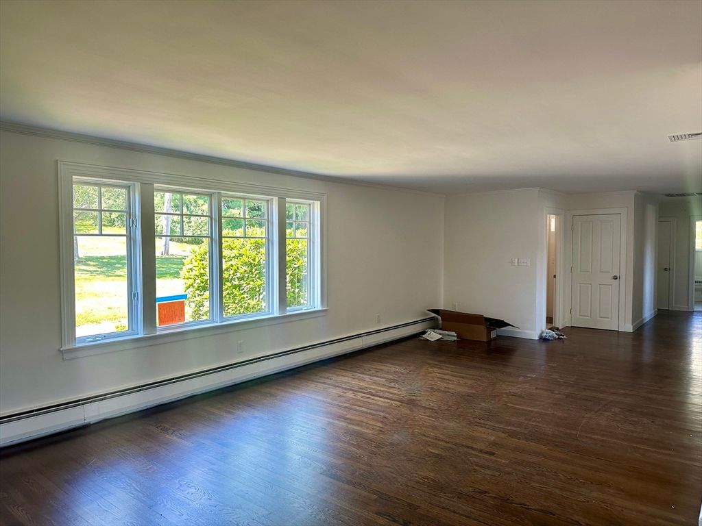 Empty room, Interior, Wood Texture Flooring