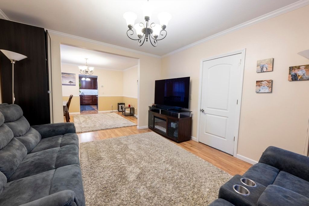 Chandelier, Interior, Living room, Wood Texture Flooring