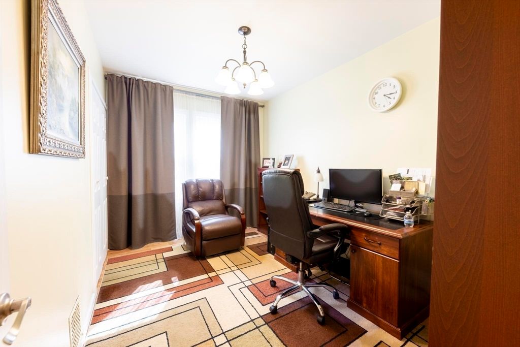 Chandelier, Home Office, Interior