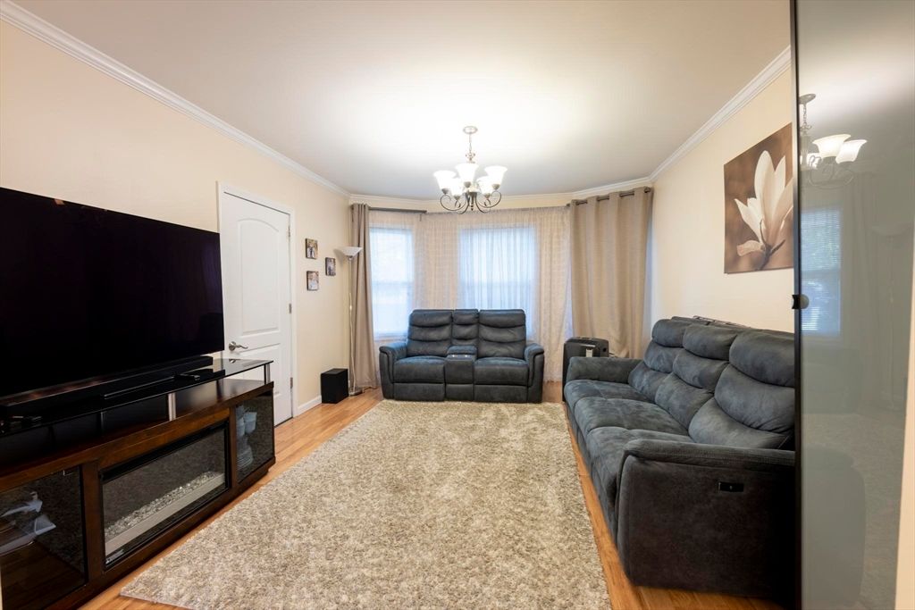 Chandelier, Interior, Living room, Wood Texture Flooring