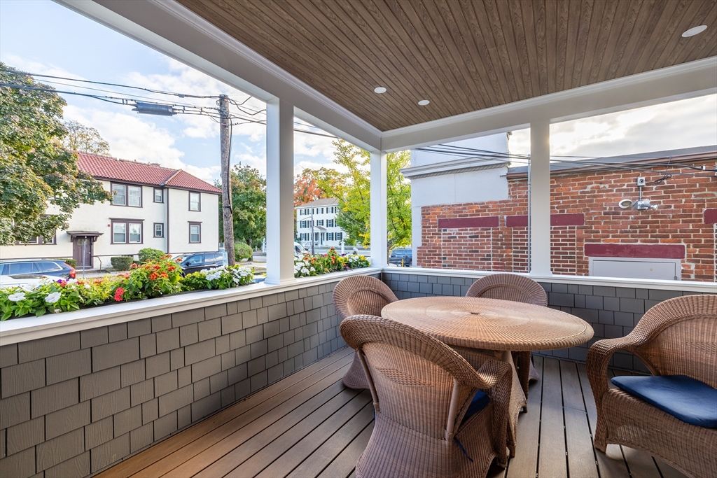 Exterior, Wood Texture Flooring