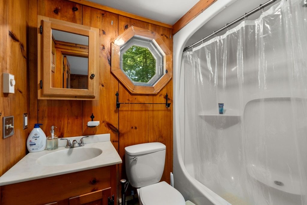 Bathroom, Interior, Wooden Walls