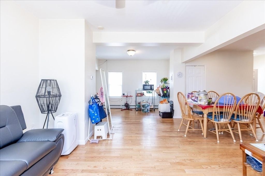 Dining room, Interior, Wood Texture Flooring