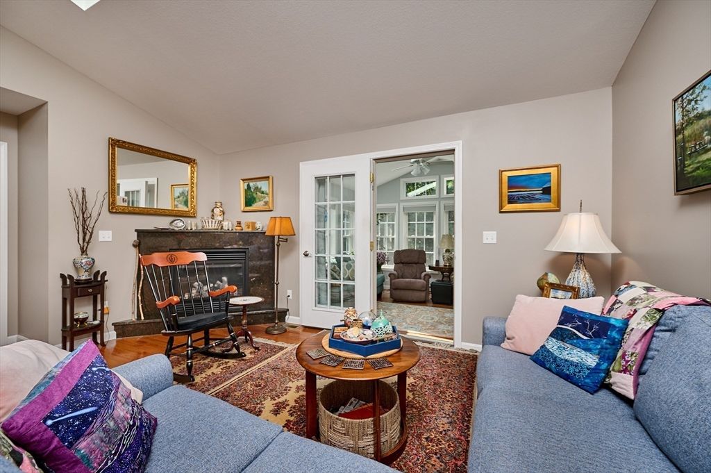 Fireplace, Interior, Living room, Wood Texture Flooring